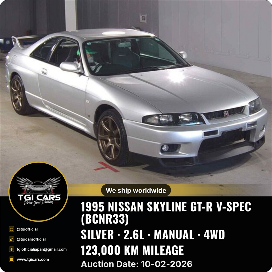1995 Nissan Skyline GT-R V-Spec (BCNR33)