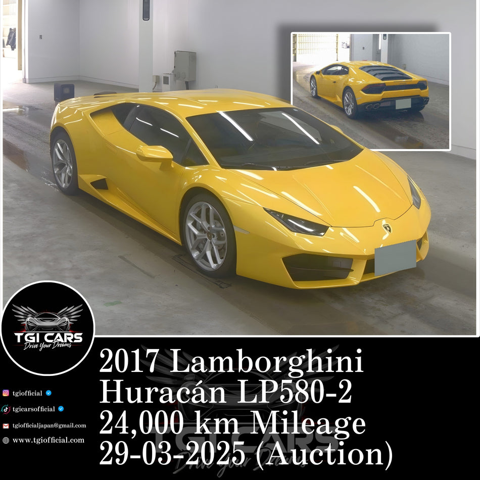 2017 Lamborghini Hurac谩n LP580-2