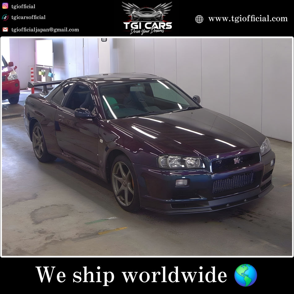 1999 Nissan Skyline GT-R V-Spec Midnight Purple II (BNR34)