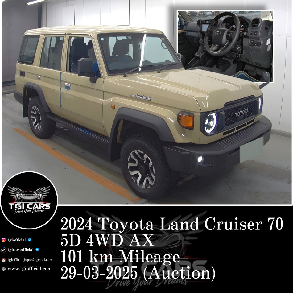 2024 Toyota Land Cruiser 70 5D 4WD AX