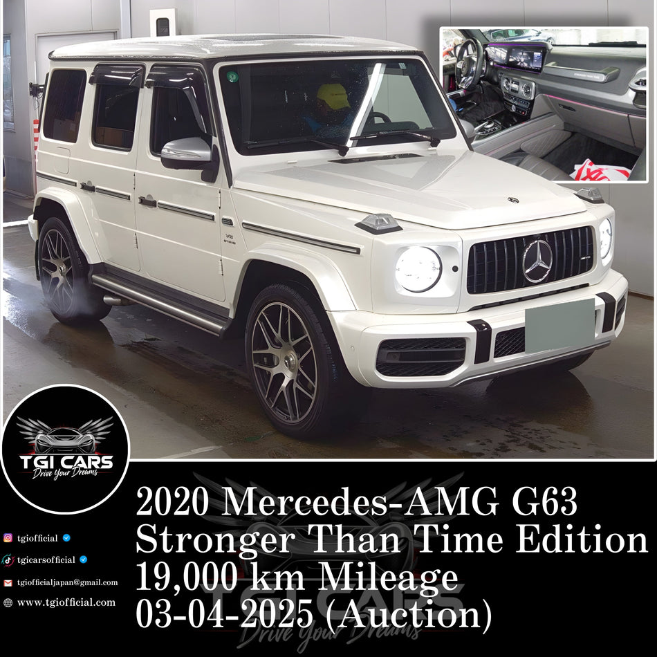 2020 Mercedes-AMG G63 Stronger Than Time Edition