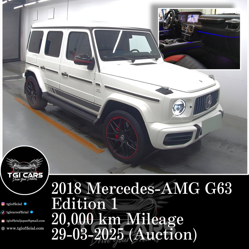 2018 Mercedes-AMG G63 Edition 1